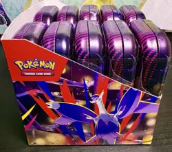 Pokemon TCG Mega Evolution MEGA HEROES MINI TINS LOT OF 10x Factory Sealed - Image 2