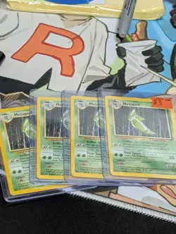 4th Print Base Set Pokemon WOTC Metapod 54/102 Base Set Common - Image 3