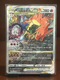 Pokemon Charizard VSTAR SWSH262 Promo Full Art Holo Sword & Shield - Image 1