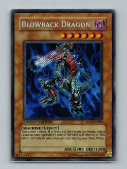 Yugioh Blowback Dragon Secret Rare MC2-EN005 - Image 1