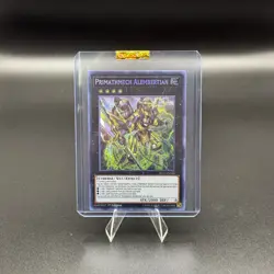 YUGIOH Secret Rare Primathmech Alembertian MYFI-EN040 1st Edition - Image 1