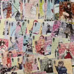 120+ Weiss Schwarz Bulk Lot Trading Cards Waifu Mixed Sets Anime Girl Japanese - Image 2