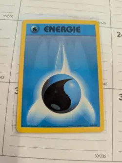 Pokemon Card German Water Energy 102/102 Base Set Unlimited - Image 1