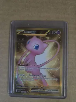 Pokemon Mew EX 205/165 Full Art Rare Holo 180 HP Psychic English TCG Card - Image 1