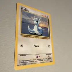 Dratini 26/102 Pokemon Card Tcg 1999 Unlimited Base Set Uncommon Regular NM - Image 1