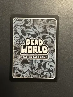 Dead World TCG The White Knight 212/184 SR Borderless Holo Card Kickstarter 2025 - Image 2