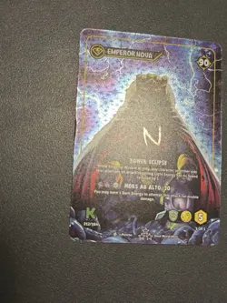 Dead World TCG The White Knight 212/184 SR Borderless Holo Card Kickstarter 2025 - Image 3