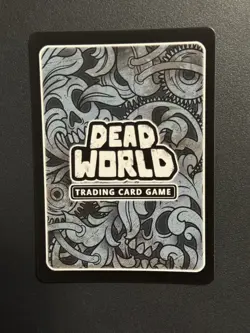 Dead World TCG Sledgehammer 201/184 SR Borderless Holo Card Kickstarter 2025 - Image 2