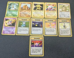 2000 Pokemon BASE SET 2 Edition NEAR COMPLETE Non Holo 91 Cards Lot RARES - Image 3