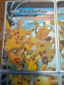 Pikachu V-Union [Set of 4] SWSH: Sword & Shield Promo Cards Holo - Image 2