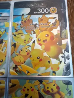 Pikachu V-Union [Set of 4] SWSH: Sword & Shield Promo Cards Holo - Image 3