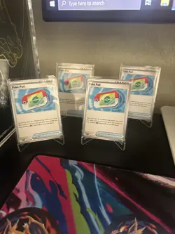 4x Pokemon Mega Evolutions Ascended Heroes Poke Pad 198/217 cards (4x) - Image 1