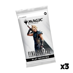 LOT 3 PACK BOOSTER 14 CARTE MAGIC THE GATHERING FINAL FANTASY MTG NEUF SCELLE EN - Image 1