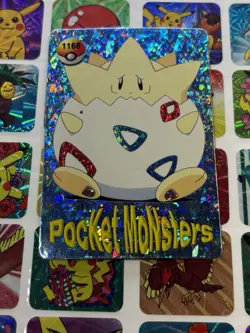 Pokemon Charizard Vintage Pocket Monsters Vending HOLO Prism Sticker 99 Nintendo - Image 4