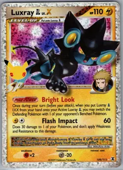 Luxray GL LV.X 109/111 Celebrations: Classic Collection - Pokemon Card - NM - Image 1