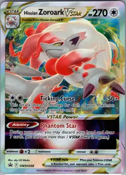 Hisuian Zoroark VSTAR SWSH298 Sword & Shield Promo Cards - Pokemon Card - NM - Image 1