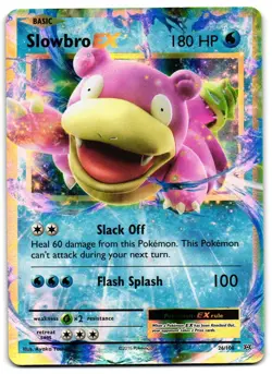 Slowbro EX 26/108 - Evolutions Rare EX Pokemon TCG Holo - M/LP Card - Image 1