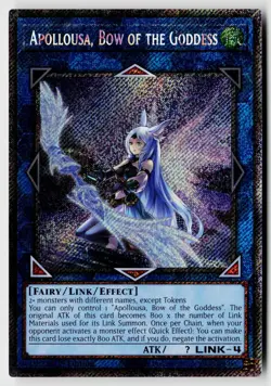 RA02-EN040 Apollousa, Bow of the Goddess (Alternate Art) (Secret Rare) - Image 1