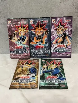 Duelist Legacy Volumes 1-5 Yu-Gi-Oh Japanese Booster Pack - SEALED lot of packs - Image 1