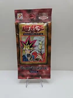Yu-Gi-Oh Duel Monsters Pack Vol 4 Japanese SEALED Booster Pack Konami - Image 1