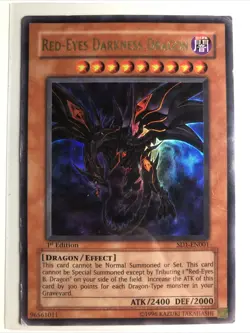 MP Red-Eyes Darkness Dragon - Structure Deck: Dragon’s Roar YUGIOH TCG - Image 3