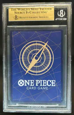 2023 One Piece Monkey.D.Luffy Secret Rare JP Manga Art #OP05-119 BGS 10 Pristine - Image 2