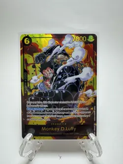 One Piece MONKEY.D.LUFFY Sec Royal Blood Alt Art OP10-118 Parallel English Luffy - Image 1