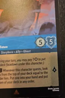 Pete - Ghost Of Christmas Future 154/204 Cold Foil Rare Winterspell Lorcana TCG - Image 5