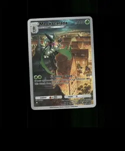FAN-ART READ DESCRIPTION BELOW HOLO Meowscarada Pokemon Card p1 - Image 1