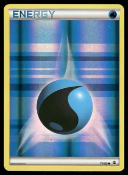 Pokemon Cards Water Energy 77/83 Reverse Holo Generations Common NM - Image 1