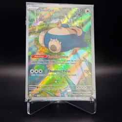 Snorlax - #051 - SV: Scarlet & Violet Promo Cards Pokemon SEALED - NM - Image 1