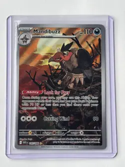 Mandibuzz 145/086 White Flare Illustration Rare Pokemon TCG Card - NM/M - Image 2