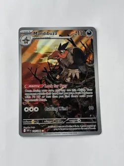 Mandibuzz 145/086 White Flare Illustration Rare Pokemon TCG Card - NM/M - Image 4