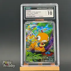 CGC 10 Scraggy AR 136/086 SV11W White Flare - Pokemon Card Japanese S&V - Image 1