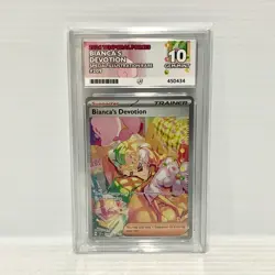 PSA ACE 10 Bianca's Devotion 209/162 SIR - Temporal Forces - Graded Pokemon Card - Image 1