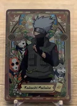 Kakashi Hatake Naruto Kayou English NRSA01-SP-004L5 Heaven Scroll Card - Image 1