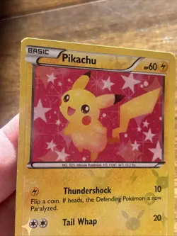 Pikachu RC7/RC25 Legendary Treasures: Radiant Collection Holo Pokemon Card TCG - Image 3
