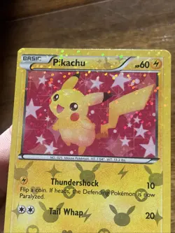 Pikachu RC7/RC25 Legendary Treasures: Radiant Collection Holo Pokemon Card TCG - Image 4