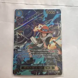 Bandai Portgas D. Ace EB02-028 Foil Character Card One Piece CCG EB02 - Image 1