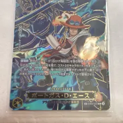 Bandai Portgas D. Ace EB02-028 Foil Character Card One Piece CCG EB02 - Image 4