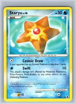 Pokemon Staryu Rising Rivals 83/111 Pokemon Card NM - Image 1