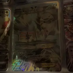 Pokemon TCG GX & EX Foil Card Lot Charizard, Blastoise, Lunala, Lucario, Mewtwo - Image 3
