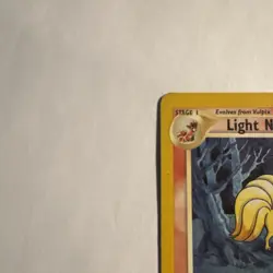 Pokemon TCG Light Ninetales Neo Destiny Card 50/105 Unlimited Uncommon - Image 3