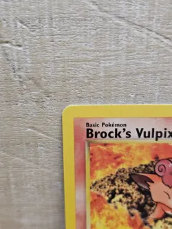 Brock's Vulpix 1st Edition Gym Challenge 37/132 Non-Holo Pokemon Card TCG - Image 3