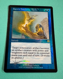 Foil - Karn's Touch - Mercadian Masques - MTG - Magic the Gathering - Foil - Image 1