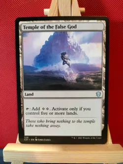 Temple of the False God - Commander 2021 - Uncommon - NM - MTG - Image 1