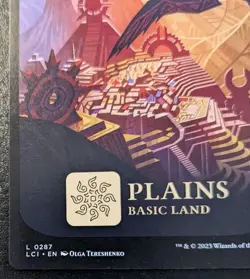 Plains (Full Art) 0287 LCI Land The Lost Caverns Of Ixalan Magic: The Gathering - Image 4
