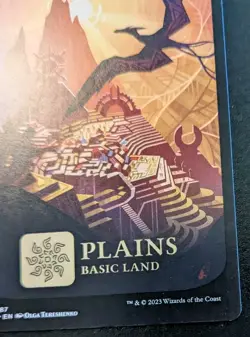 Plains (Full Art) 0287 LCI Land The Lost Caverns Of Ixalan Magic: The Gathering - Image 5
