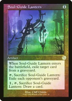 MTG Soul-Guide Lantern The Brothers' War Retro Artifacts 54 Foil Uncommon - Image 1