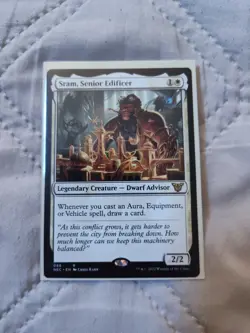 Sram, Senior Edificer R MTG Commander: Kamigawa: Neon Dynasty M/NM, English 088 - Image 1